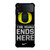 OREGON DUCKS THE ROAD ENDS HERE Samsung Galaxy Z FLip4 5G Case Cover