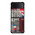 SNOOPY BOX TELEPHONE Samsung Galaxy Z FLip4 5G Case Cover