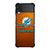 MIAMI DOLPHINS NFL SYMBOL Samsung Galaxy Z FLip 3 5G Case Cover