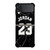 MICHAEL JORDAN 23 BLACK MARBLE Samsung Galaxy Z FLip 3 5G Case Cover