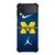 MICHIGAN WOLVERINES NIKE JORDAN Samsung Galaxy Z FLip 3 5G Case Cover