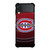 MONTREAL CANADIENS HALFTONE LOGO Samsung Galaxy Z FLip 3 5G Case Cover