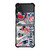NEW ENGLAND PATRIOTS NFL STICKER BOMB Samsung Galaxy Z FLip 3 5G Case Cover