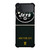 NEW YORK JETS LEATHER LOGO Samsung Galaxy Z FLip 3 5G Case Cover