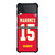 PATRICK MAHOMES KANSAS CITY CHIEFS KIT Samsung Galaxy Z FLip 3 5G Case Cover