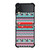 SUPREME AZTEC PATTERN Samsung Galaxy Z FLip 3 5G Case Cover
