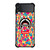 SUPREME BAPE CAMO COLOR FULL Samsung Galaxy Z FLip 3 5G Case Cover