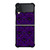 THE HAUNTED MANSION PURPLE PATTERN Samsung Galaxy Z FLip 3 5G Case Cover