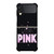 VICTORIA'S SECRET THINK PINK LOGO Samsung Galaxy Z FLip 3 5G Case Cover