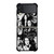 WEDNESDAY ADDAMS FAMILY COLLAGE Samsung Galaxy Z FLip 3 5G Case Cover