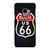 ROUTE 66 STREET US LOGO CARBON Samsung Galaxy S9 Case