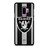 OAKLAND RAIDERS STRIPE LOGO Samsung Galaxy S9 Plus Case