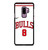 ZACH LAVINE CHICAGO BULLS WHITE Samsung Galaxy S9 Plus Case