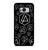 LINKIN PARK ROCK BAND LOGO PATTERN Samsung Galaxy S8 Case