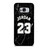MICHAEL JORDAN 23 BLACK MARBLE Samsung Galaxy S8 Case
