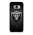 OAKLAND RAIDERS METAL LOGO Samsung Galaxy S8 Case