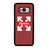 OFF WHITE LOGO X SUPREME RED Samsung Galaxy S8 Case