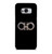 SALVATORE FERRAGAMO LOGO BLACK Samsung Galaxy S8 Case