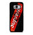 SUPREME DIAMOND SUPPLY CO BLACK Samsung Galaxy S8 Case