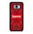 SUPREME RED SNAKE SKIN Samsung Galaxy S8 Case