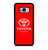 TOYOTA LETS GO BEYOND LOGO RED Samsung Galaxy S8 Case