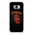 USC TROJANS RUSTY METAL LOGO Samsung Galaxy S8 Case
