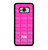 VICTORIA'S SECRET PINK LOGO Samsung Galaxy S8 Case