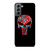 THE PUNISHER SKULL RED BLUE ARTWORK Samsung Galaxy S21 Plus Case