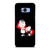 SNOOPY BROWN COOL SHIRT Samsung Galaxy S8 Plus Case
