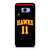 TRAE YOUNG ATLANTA HAWKS BLACK Samsung Galaxy S8 Plus Case