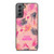 VICTORIA SECRET PINK NATION FLORAL BG Samsung Galaxy S21 Plus Case