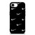 BLACK NIKE LOGO PATTERN iPhone 16e Case