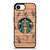 COFFEESHOP STARBUCK WOODEN LOGO iPhone 16e Case COFFEESHOP STARBUCK WOODEN LOGO iPhone 16e Case