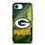 GREEN BAY PACKERS ART FOOTBALL iPhone 16e Case