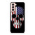 AMERICAN FLAG SKULL METAL Samsung Galaxy S21 Case