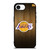 LA LAKERS BASKETBALL WOODEN iPhone 16e Case