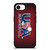 MAJOR BASEBALL LEAGUE LOGO RED iPhone 16e Case