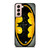 Batman Logo Black Yellow 2 Samsung Galaxy S21 Case