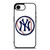 NEW YORK YANKEES BALL LOGO iPhone 16e Case