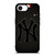 NEW YORK YANKEES BASEBALL MLB BLACK iPhone 16e Case