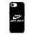 NIKE JUST DO IT BLACK iPhone 16e Case