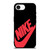 NIKE LOGO RED iPhone 16e Case