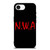 NWA NIGGAZ WIT ATTITUDES HIP HOP LOGO iPhone 16e Case