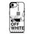 OFF WHITE ARTWORK iPhone 16e Case