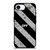 OFF WHITE LOGO STRIPE iPhone 16e Case