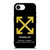 OFF WHITE YELLOW LOGO X APPLE iPhone 16e Case