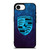 PORSCHE CAR BLUE LOGO iPhone 16e Case