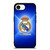 REAL MADRID LOGO BLUE LIGHT iPhone 16e Case