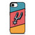 SAN ANTONIO SPURS COLORFUL LOGO iPhone 16e Case