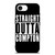 STRAIGHT OUTTA COMPTON HIP HOP LOGO iPhone 16e Case